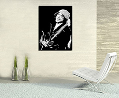 Χειροποίητος πίνακας ζωγραφικής POP Art Bob Dylan 1 μέρος bd | διαφορετικά μεγέθη