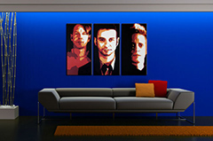 Χειροποίητος πίνακας ζωγραφικής POP Art Depeche Mode 3 τεμαχίων dep2 | διαφορετικά μεγέθη