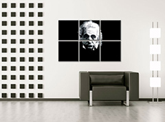 Χειροποίητος πίνακας ζωγραφικής POP Art Einstein 6 μέρη einstein | διαφορετικά μεγέθη