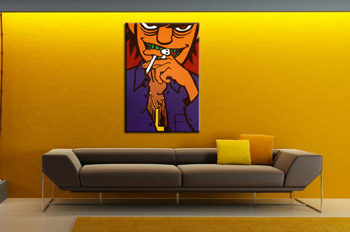 Χειροποίητος πίνακας ζωγραφικής POP Art Gorillaz 1 κομμάτι gor | διαφορετικά μεγέθη