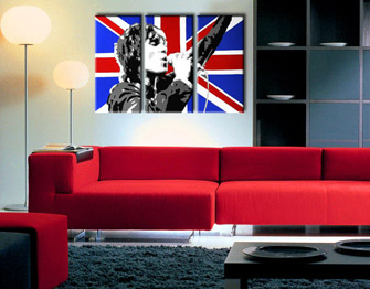Χειροποίητος πίνακας ζωγραφικής POP Art Ian Brown 3 τεμάχια ib4 | διαφορετικά μεγέθη
