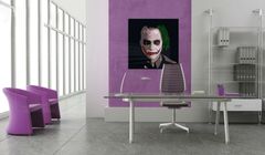 Χειροποίητος πίνακας ζωγραφικής POP ART JOKER  100x100 cm