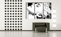 Χειροποίητος πίνακας ζωγραφικής POP Art MADONNA 3 τεμαχίων ma5 | διαφορετικά μεγέθη