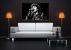 Χειροποίητος πίνακας ζωγραφικής POP Art Mick Jagger 3 τεμαχίων mick | διαφορετικά μεγέθη
