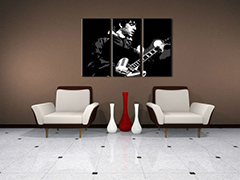 Χειροποίητος πίνακας ζωγραφικής POP Art Oasis 3 τεμαχίων oa2 | διαφορετικά μεγέθη
