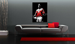 Χειροποίητος πίνακας ζωγραφικής POP Art Ruud van Nistelrooy 1 κομμάτι rvn | διαφορετικά μεγέθη
