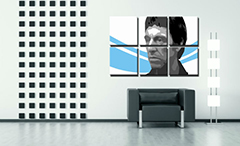 Χειροποίητος πίνακας ζωγραφικής POP Art Σημαδεμένος - AL PACINO 6 τεμάχια al40 | διαφορετικά μεγέθη