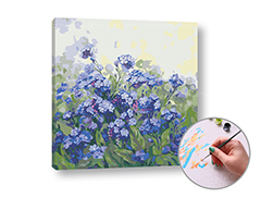 Ζωγραφική με αριθμούς FIAL FLOWERS | υψηλή δυσκολία